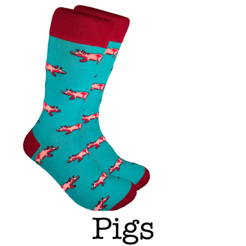 Crazy Socks Pigs