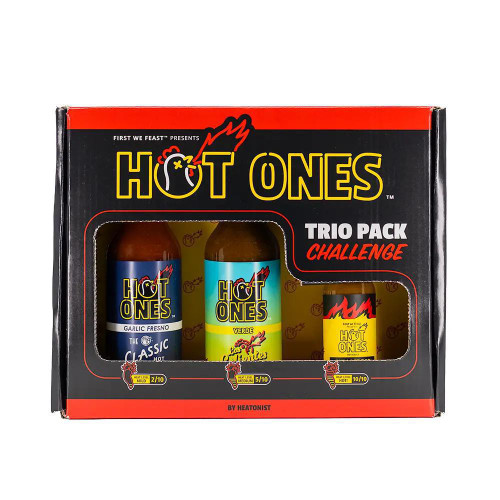 Hot Ones | Garlic Fresno & Los Calientes Mini Dab Challenge (3 Pack)