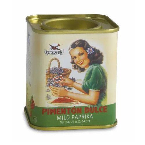 El Avion Sweet Paprika Vintage Tin El Avion Sweet Paprika Vintage Tin