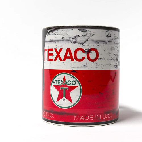 Texaco Motor Oil Can Lube Coffee Mug