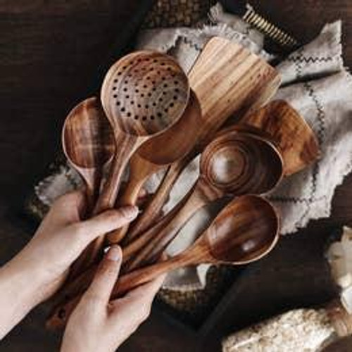 Wooden Kitchen Spoon, Extra Small