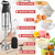 Zulay Kitchen Immersion Blender Handheld 500W 8 Speed