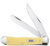 Case Knives Yellow Synthetic CS Trapper  161