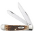 Case Knives Peach Seed Jig Amber Bone Trapper  164