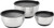 Oggi Stainless Steel 3-Piece Mixing Bowl Set with Lids