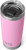 Yeti Rambler 20oz Power Pink Tumbler