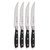 Avanta Fine Edge Steak Knife Set - Pom Handle - 4 Pc