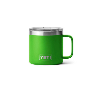 YETI Rambler 14 oz Canopy Green Mug with MagSlider Lid - The BBQ