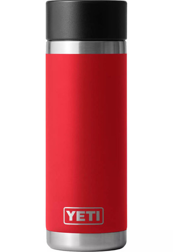 YETI Rambler 12 oz Hotshot Bottle with Hotshot Cap - Rescue Red