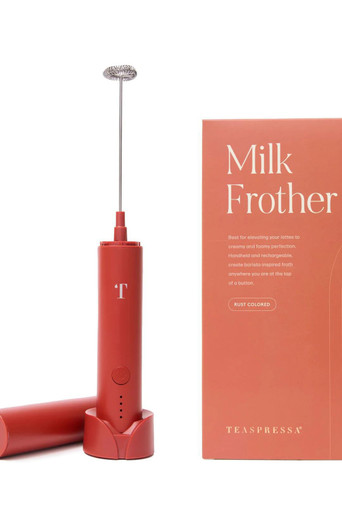 Milk Boss Milk Frother With Holster Stand-RED - The BBQ Allstars