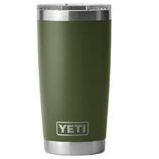 YETI Rambler 16 oz Stackable Pint, Vacuum Insulated, Stainless Steel with  MagSlider Lid, Camp Green