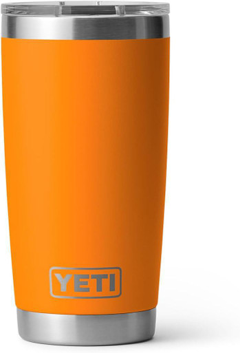Yeti Rambler 20 oz Tumbler King Crab Orange - The BBQ Allstars