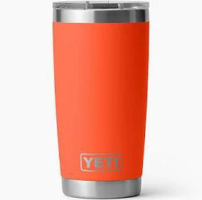 Yeti Rambler 20 oz Tumbler - Papaya - The BBQ Allstars