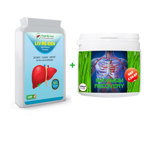 Double Action - Intensive Liver & Gallbladder Flush Bundle - Maximum Recovery + Liv Re-Gen Double Action - Intensive Liver & Gallbladder Flush Bundle - Maximum Recovery + Liv Re-Gen