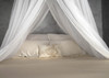 Round cotton mosquito net