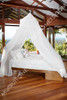 Cotton temple mosquito net