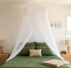 Cotton temple bed canopy
