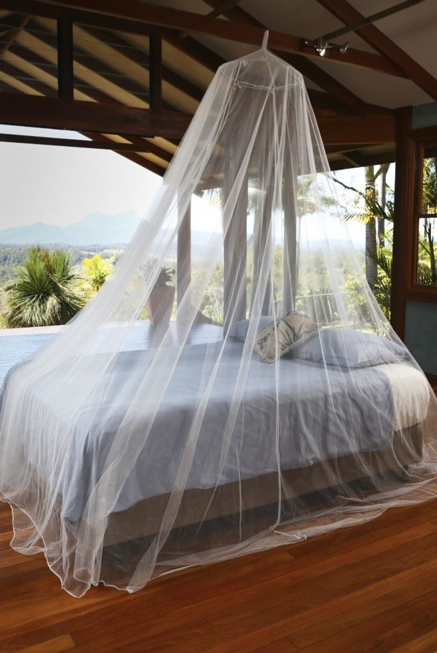 Mosquito Net. Budget. Round. King / Queen. Untreated