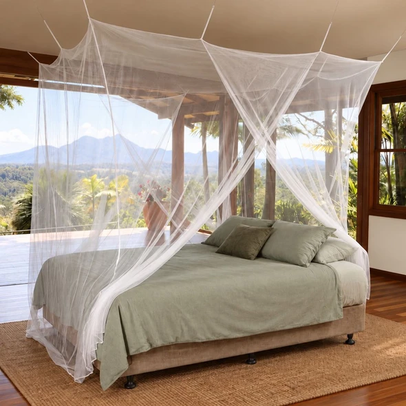 Essential box mosquito net king queen