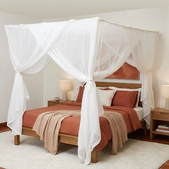 Cotton mosquito net box super king