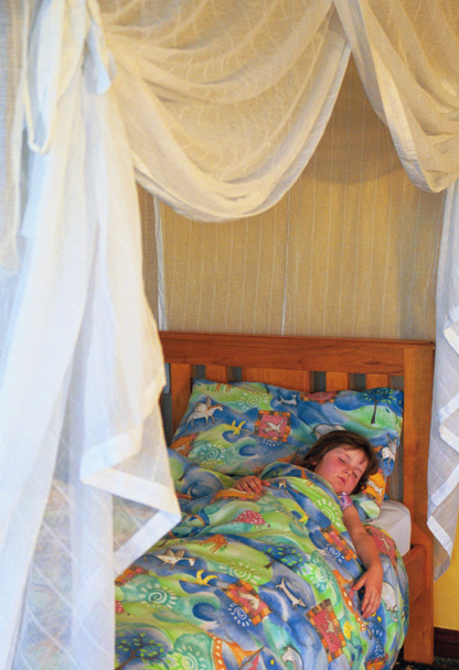 Cotton box for single bed