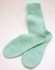 Girls Mint Cable Socks Size 5 - 6.5