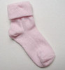 Girls light pink socks