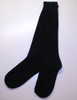 Girls Knee Socks - Navy Cable Knit Size 9 - 11