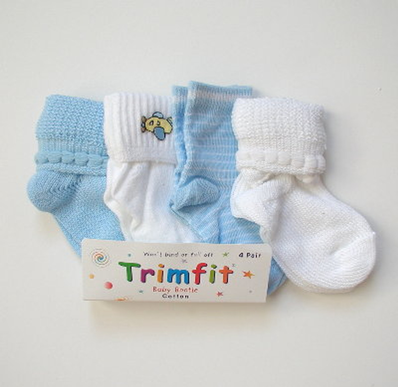 Boys infant socks 4 pack.