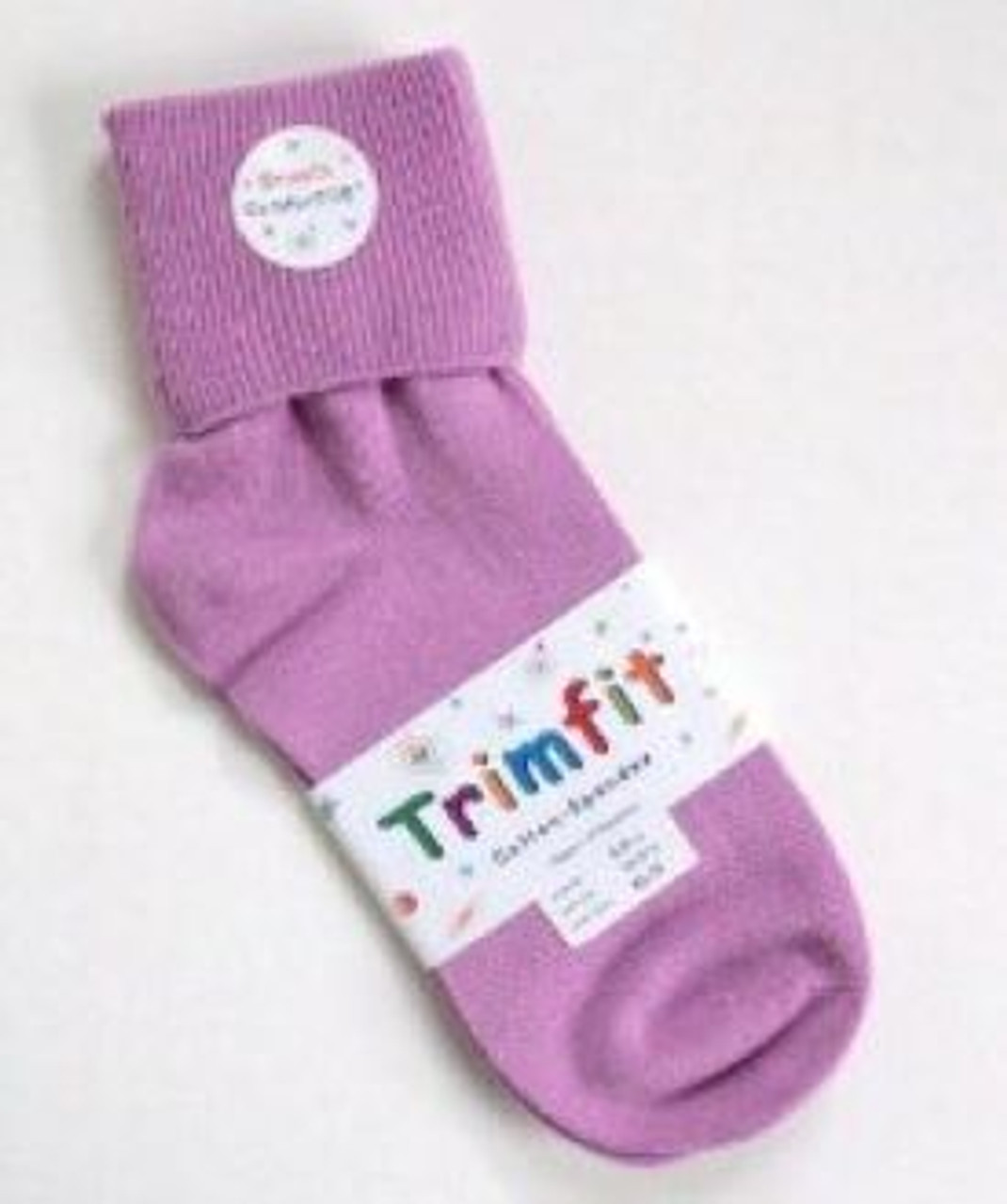 Girls socks purple orchid