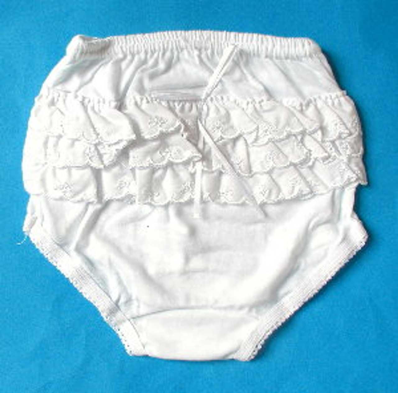 Infant White Rhumba Pants 2