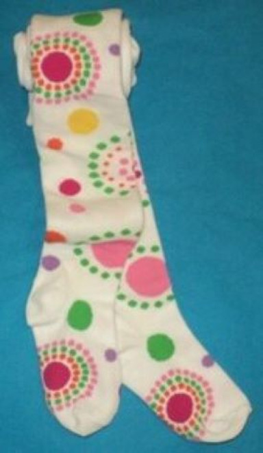 Childrens tights print dots