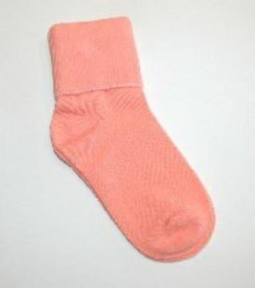 Girls socks in light orange