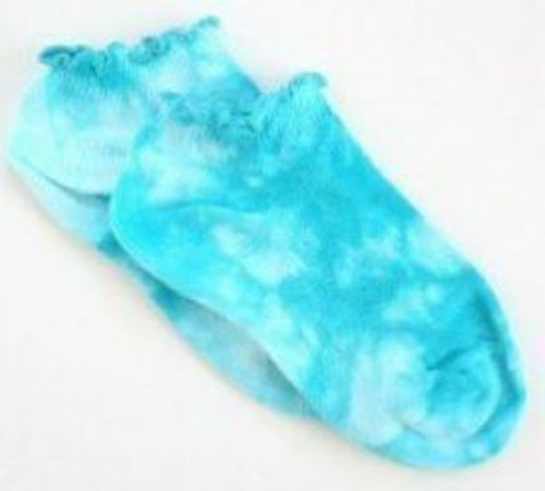 Tie dye socks blue for kids