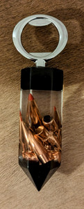 Bullet Bottle Opener - Black and Silver 