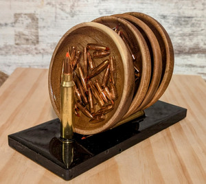 Hunting Wood Coaster Set - 4