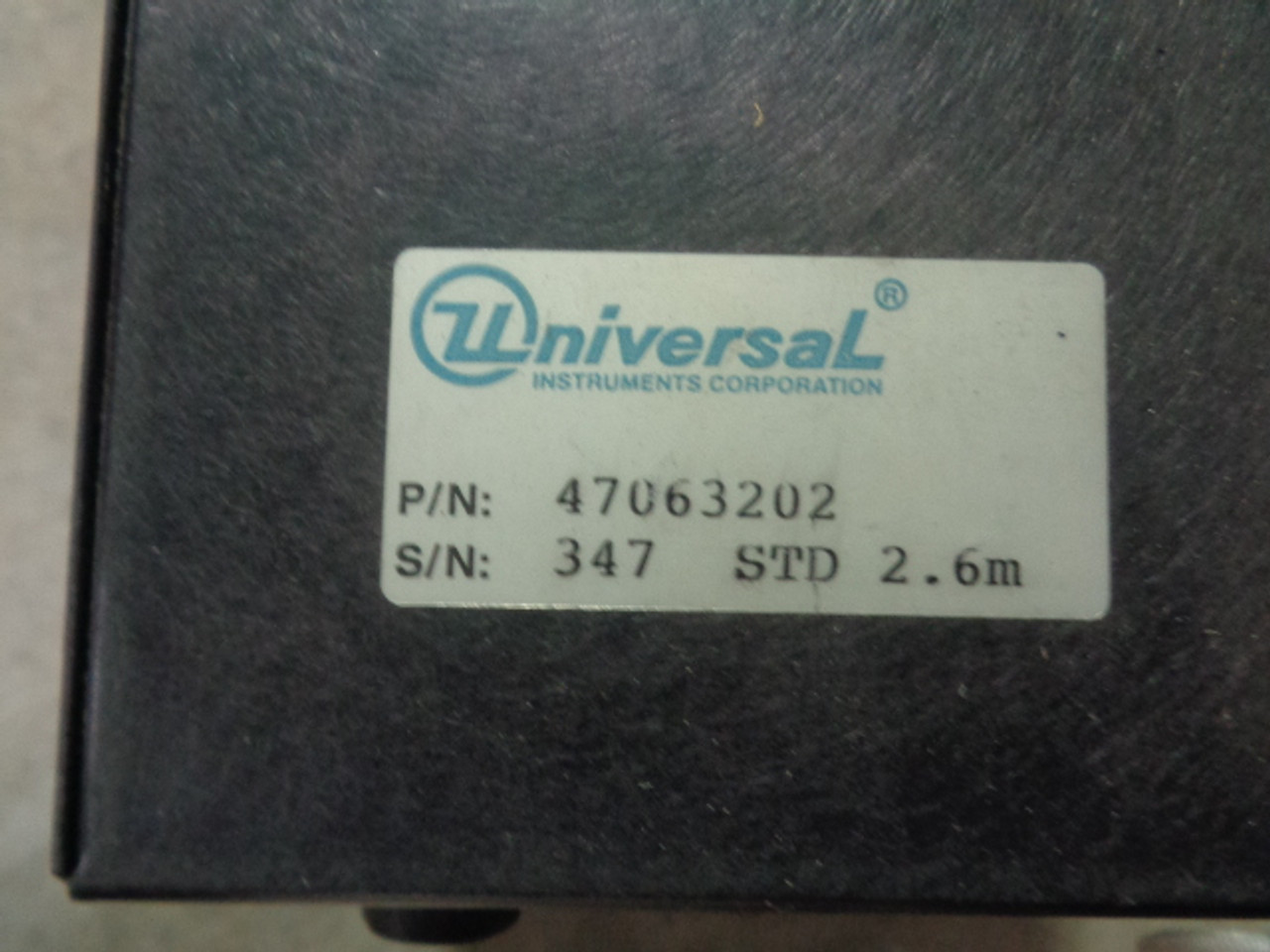 Universal Instruments 47063202 STD 2.6m Camera2