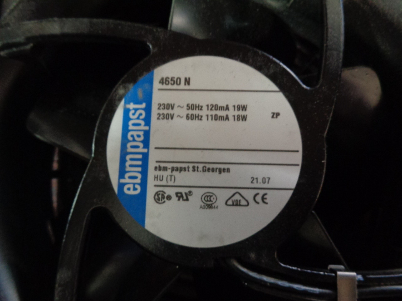 EBM Papst 4650N Equipment Cooling Fan3