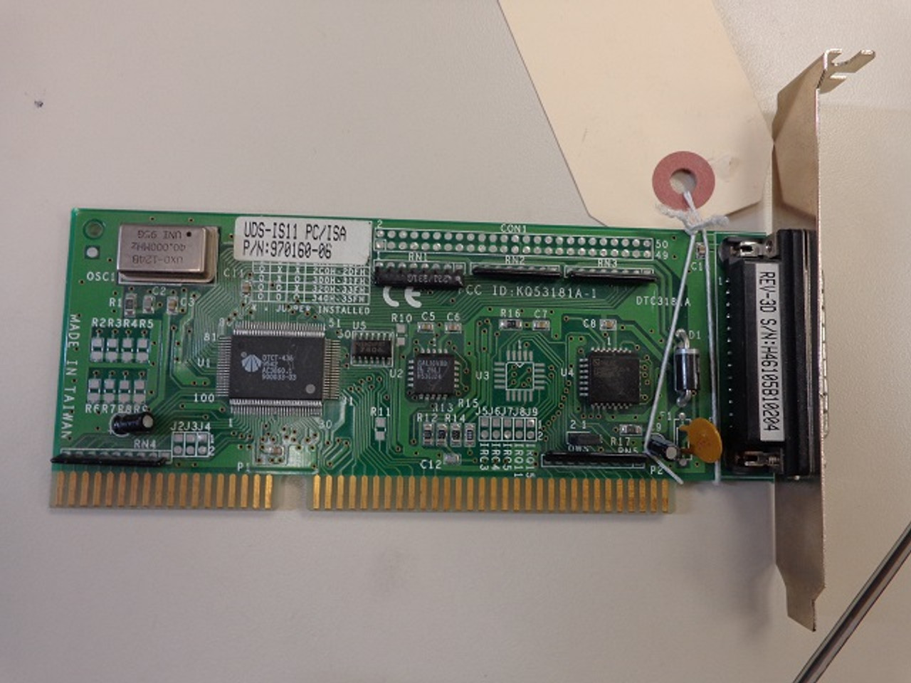Domex 970160-06 ISA - SCSI Controller Card UDS-IS11