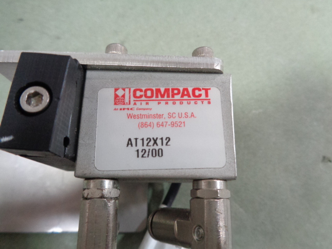 Compact Air Products AT12X12 Compact Air Products AT12X12 Valve with WSK-3 Sensor2