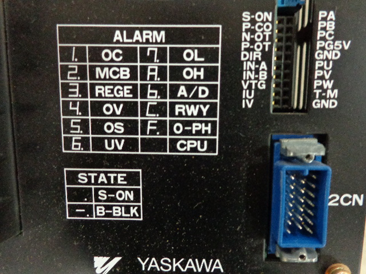 Yaskawa CACR-SR44BC1BFY279 Servopack1