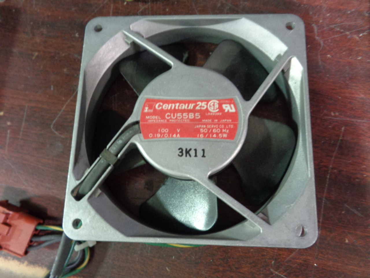 Centaur 25 CU55B5 Equipment Cooling Fan 100V 16/14.5W