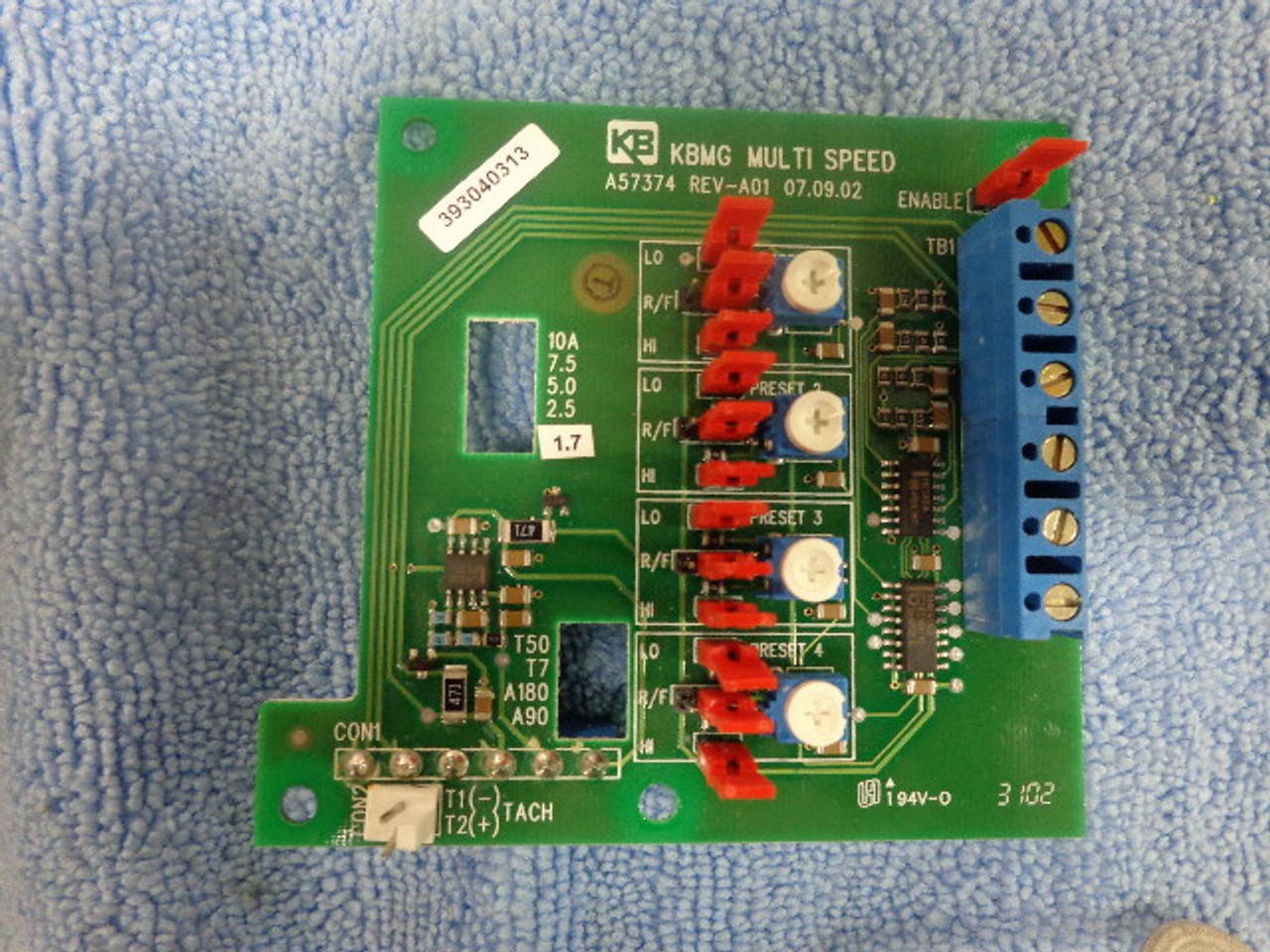 KB Electronics KBMG Multi Speed Board JMW Enterprises