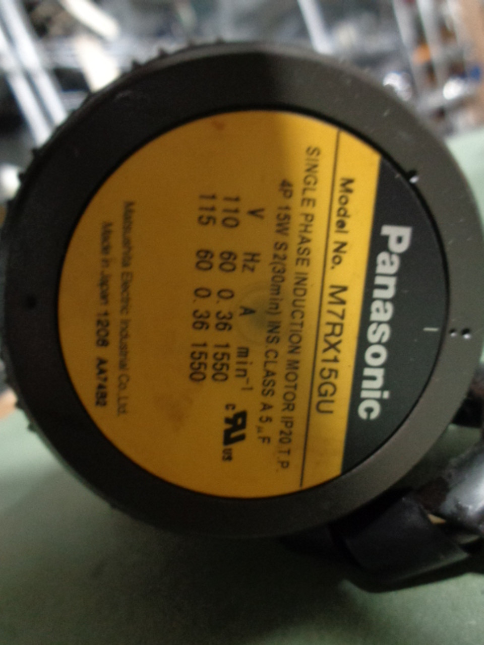 Panasonic M7RX15GU Motor3