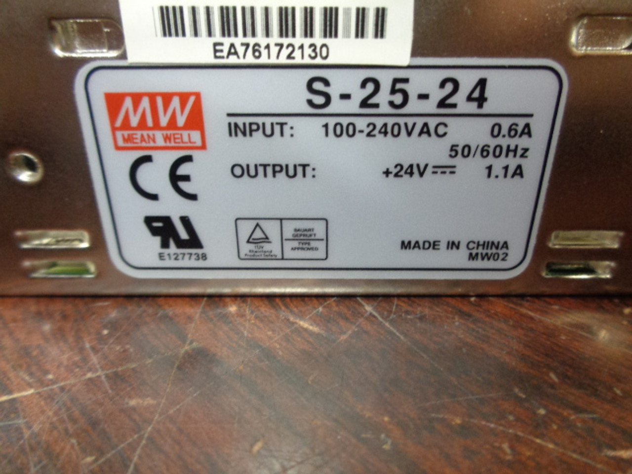 Mean Well S-25-24 Power Supply2