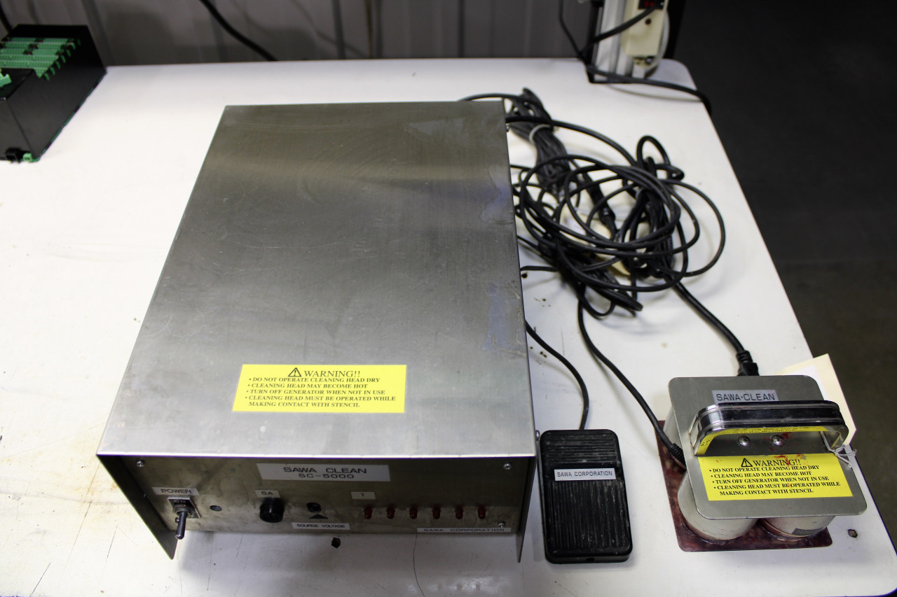 Sawa Corporation SC-5000 Ultrasonic Generator w/ Z06H521 Ultrasonic Head