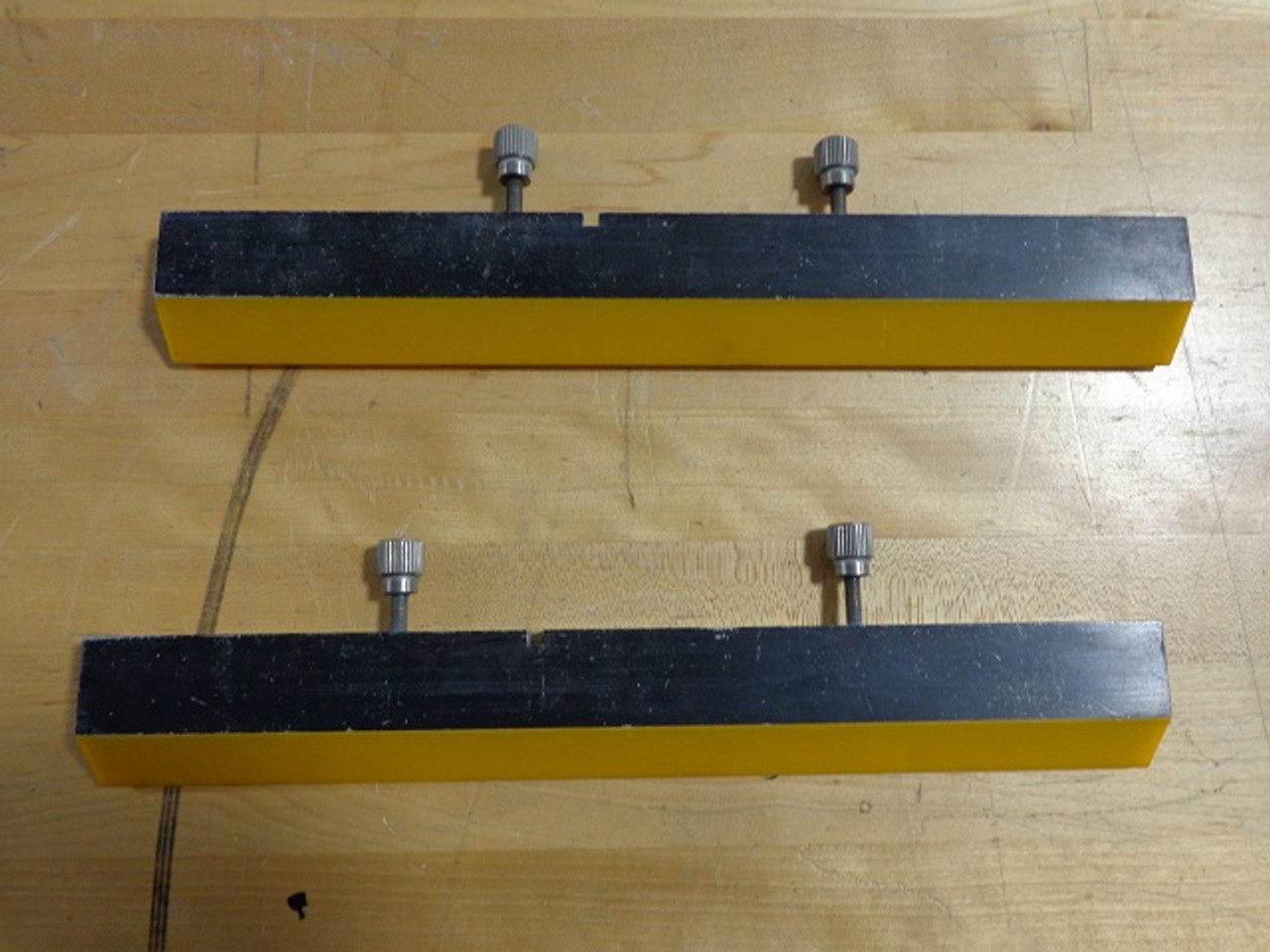 DEK SQA185 45º Polyurethane Bonded Squeegees Pair 350mm JMW Enterprises