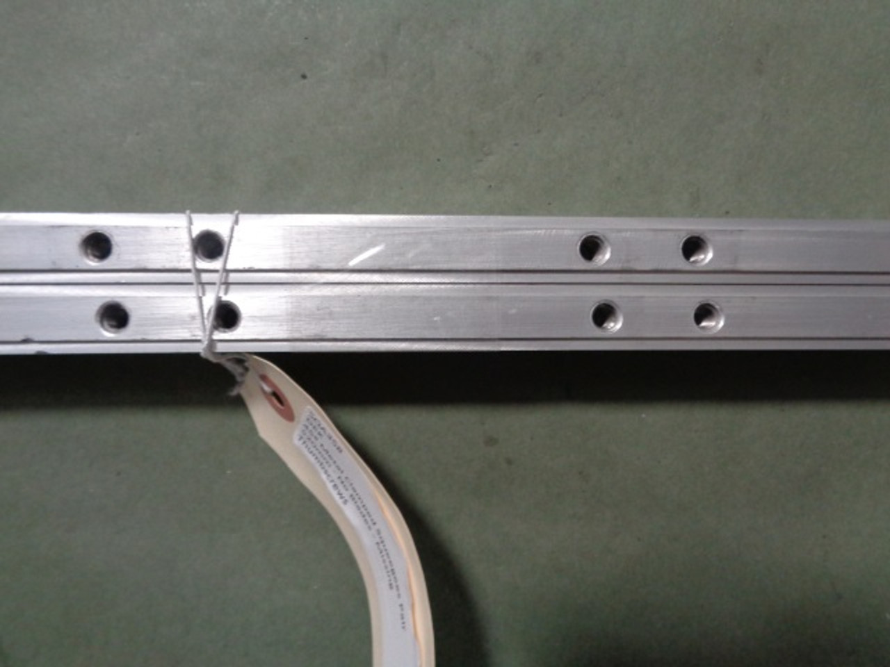 DEK SQA358 45º Metal Clamped Squeegees Pair 520mm - No Blades - Missing Thumbscrews1