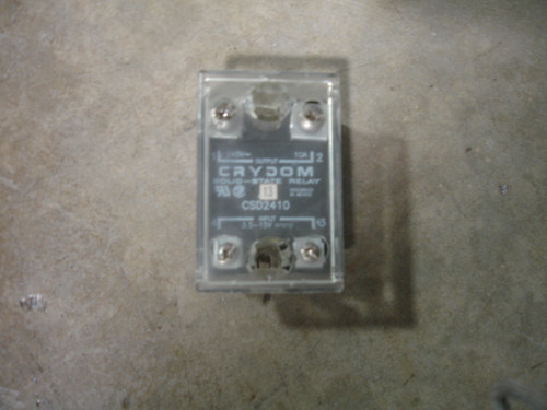 Crydom CSD2410 Solid-State Relay 240VAC 10A Output, 3.5-15VDC Input