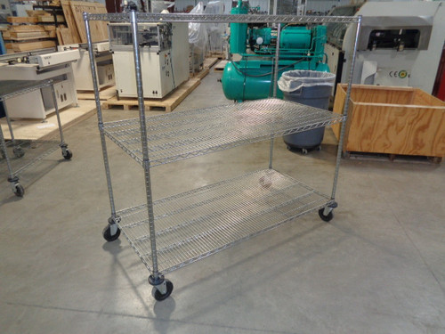 Metro 2 Shelf Cart 59 3/4"L x 30"W x 59 3/4"H (171017)